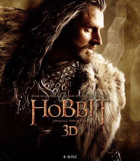 Hobbit: Smaugs Ödemark (4-disc) (3D) (Beg)