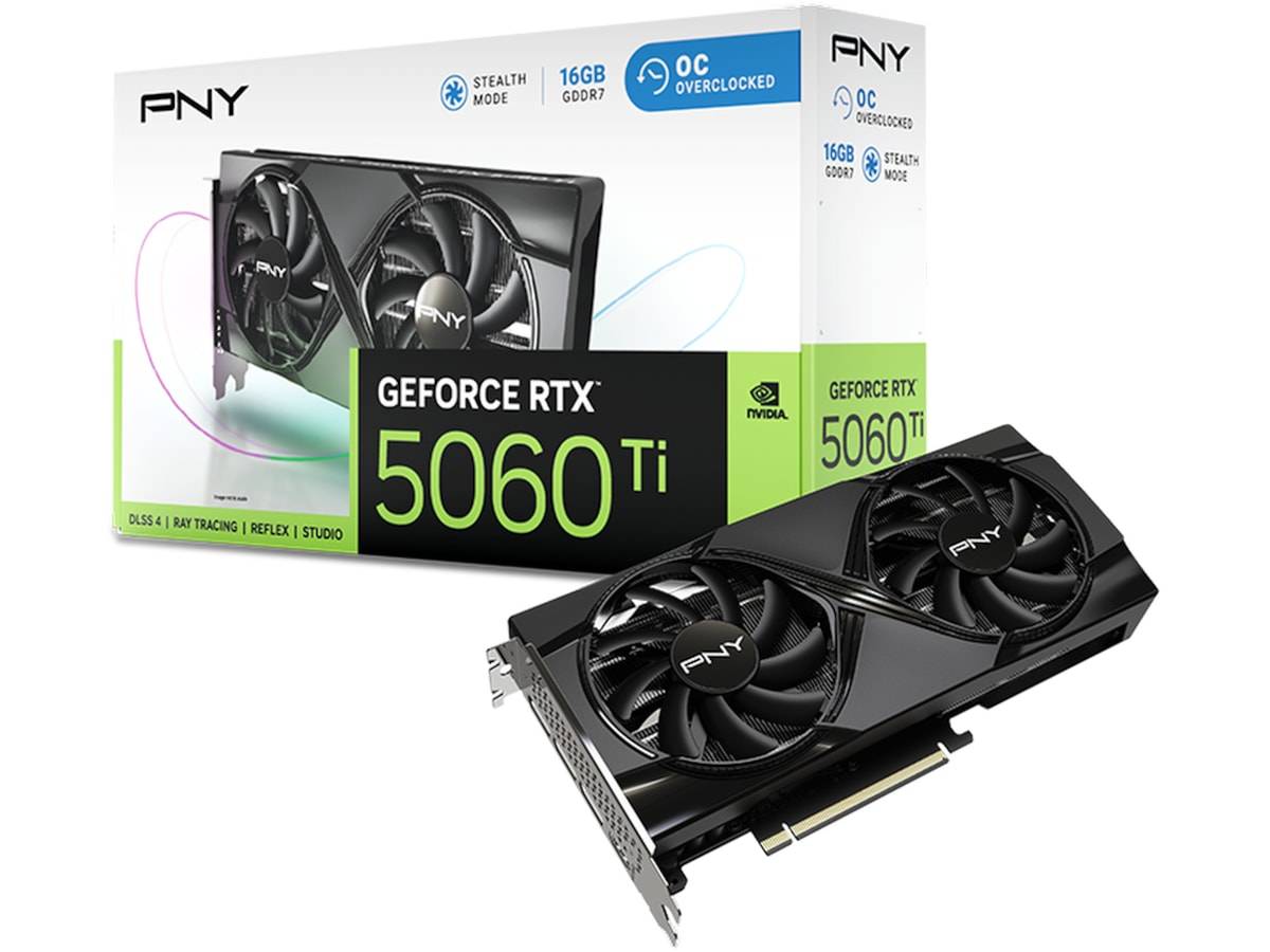 PNY GeForce RTX 5060 Ti OC Dual Fan