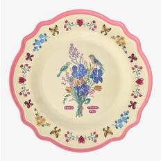Tallrik Vintage Neon Pink - Nathalie L'ete Print