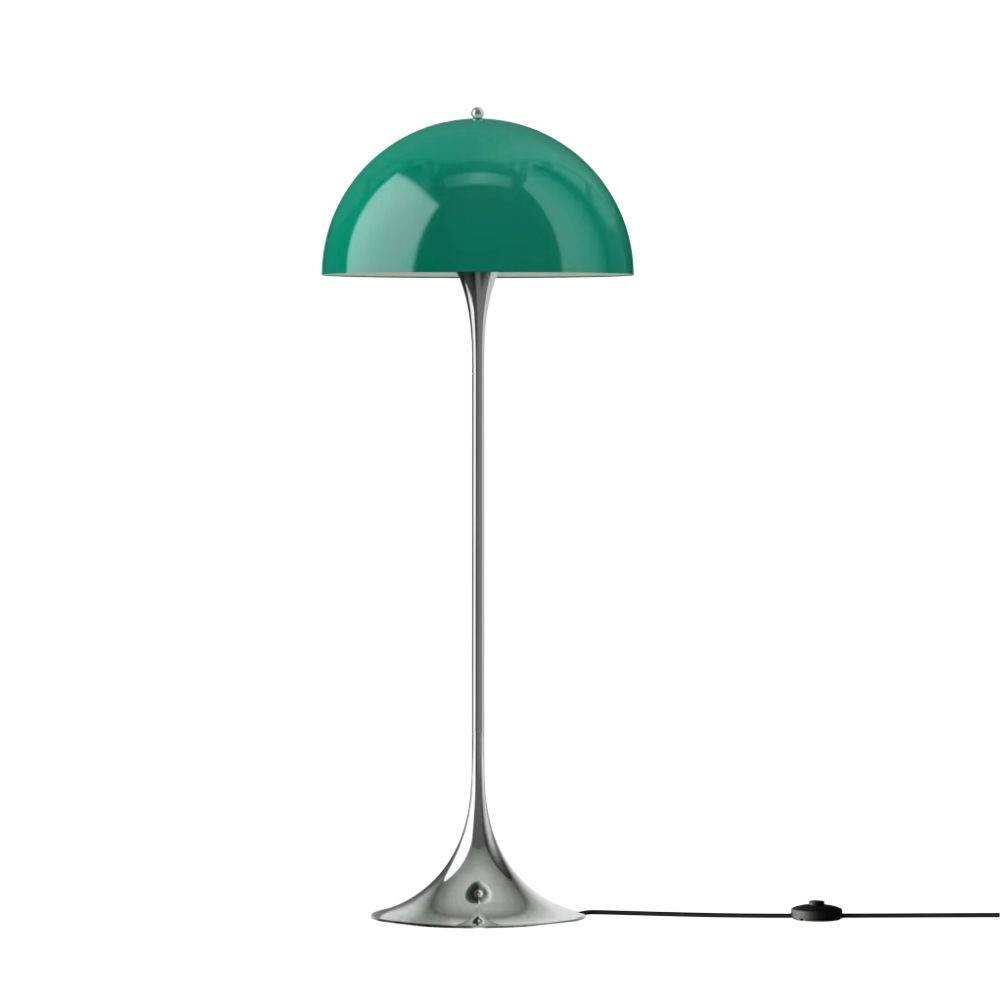 Louis Poulsen Panthella Floor Lamp V3 Ø500 Gulvlampe Original Opal Green