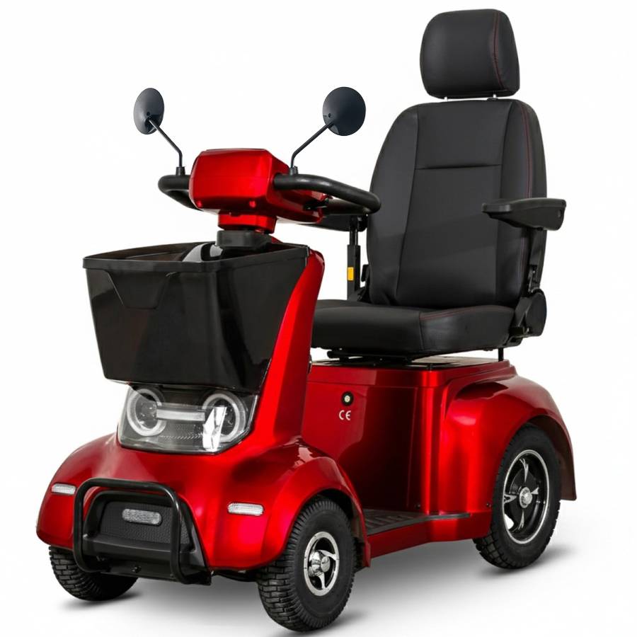 Promenadscooter Skand Leijona 1150 MDR - Röd