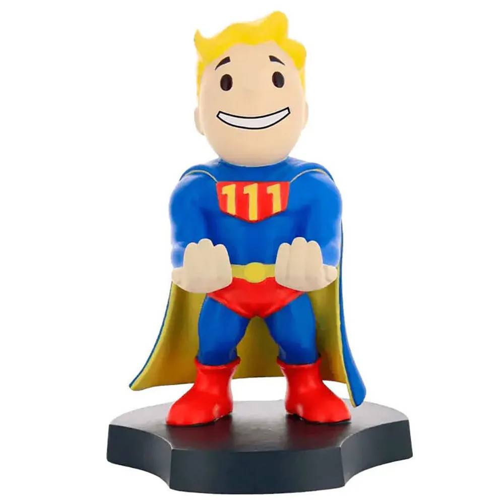 Exquisite Gaming Fallout Toughness Vault Boy Holdems Cable Guys Mini-enhedsholder Og Telefonstativ
