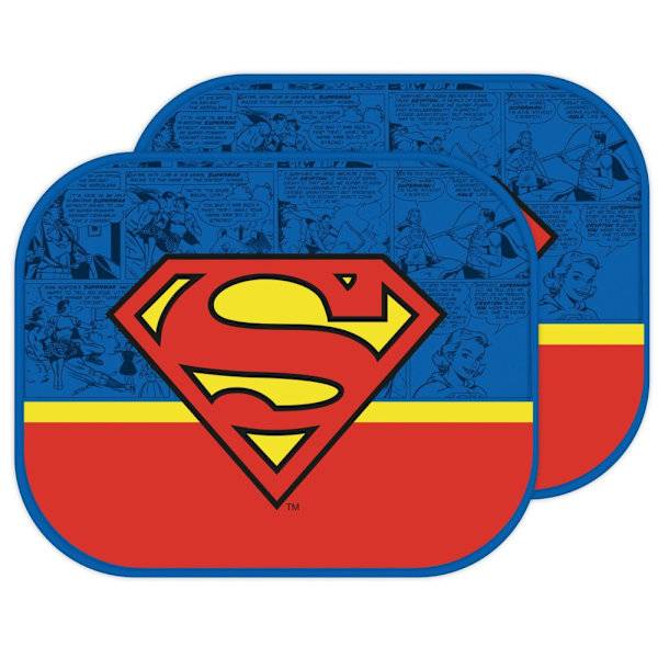 Superman solskydd för fönster, set om 2