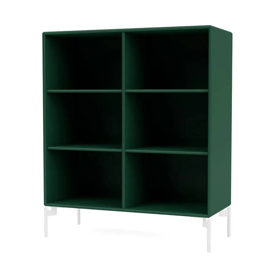 1113 reol inkl. ben fra Montana Pine / Snow - Jacobsen Plus