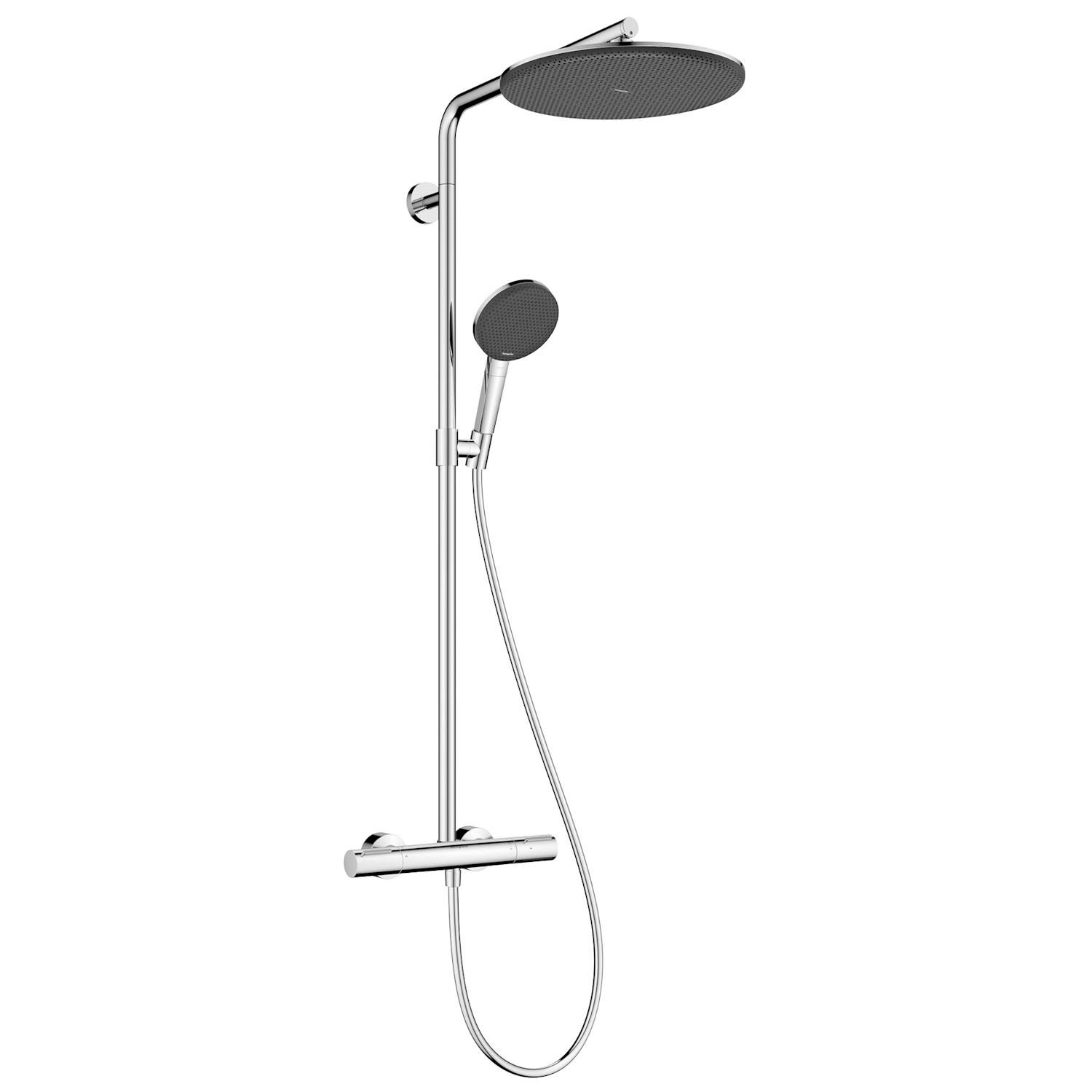 Takduschset Hansgrohe Raindance Alive S Puro Showerpipe 300 1jet EcoSmart 150 cc Krom