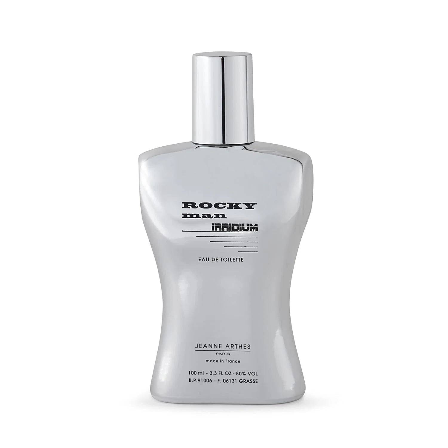 Jeanne Arthes Rocky Man Irridium Eau de Toilette til mænd 100 ml Tester