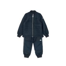 Mikk-line Termotøj Blue Nights Med Fleecefor - Str. 7y 122cm