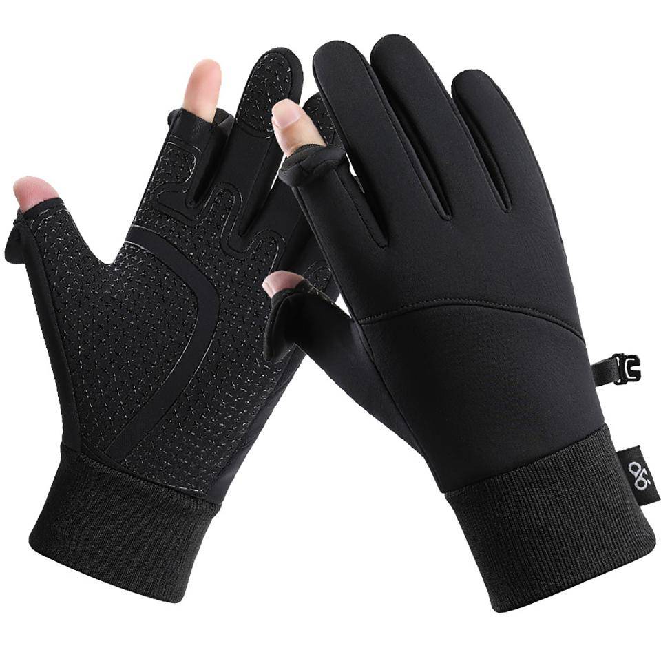Loogdeel Winter Gloves Men Windproof Waterproof Cold-Proof for Driving Cycling Fishing Ski Warm Touch Screen Outdoor M