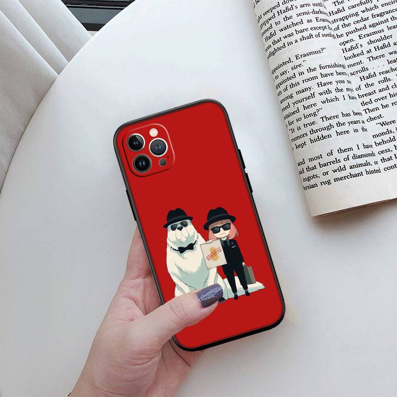IR26 Spy X Anya Forger Family Phone Case for Xiaomi Poco F7 M7 X7 C75 C71 C51 C50 C55 C65 C40 F6 F5 X6 X4 X3 X2 M6 M5 M4 M3 M2 F3 F2 F1 Pro Xiaomi Poco X7 5G