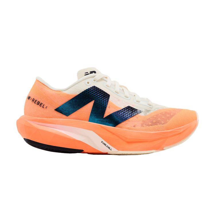 New Balance FuelCell Rebel v4 Hot Mango Angora (Kvinnors) 35.