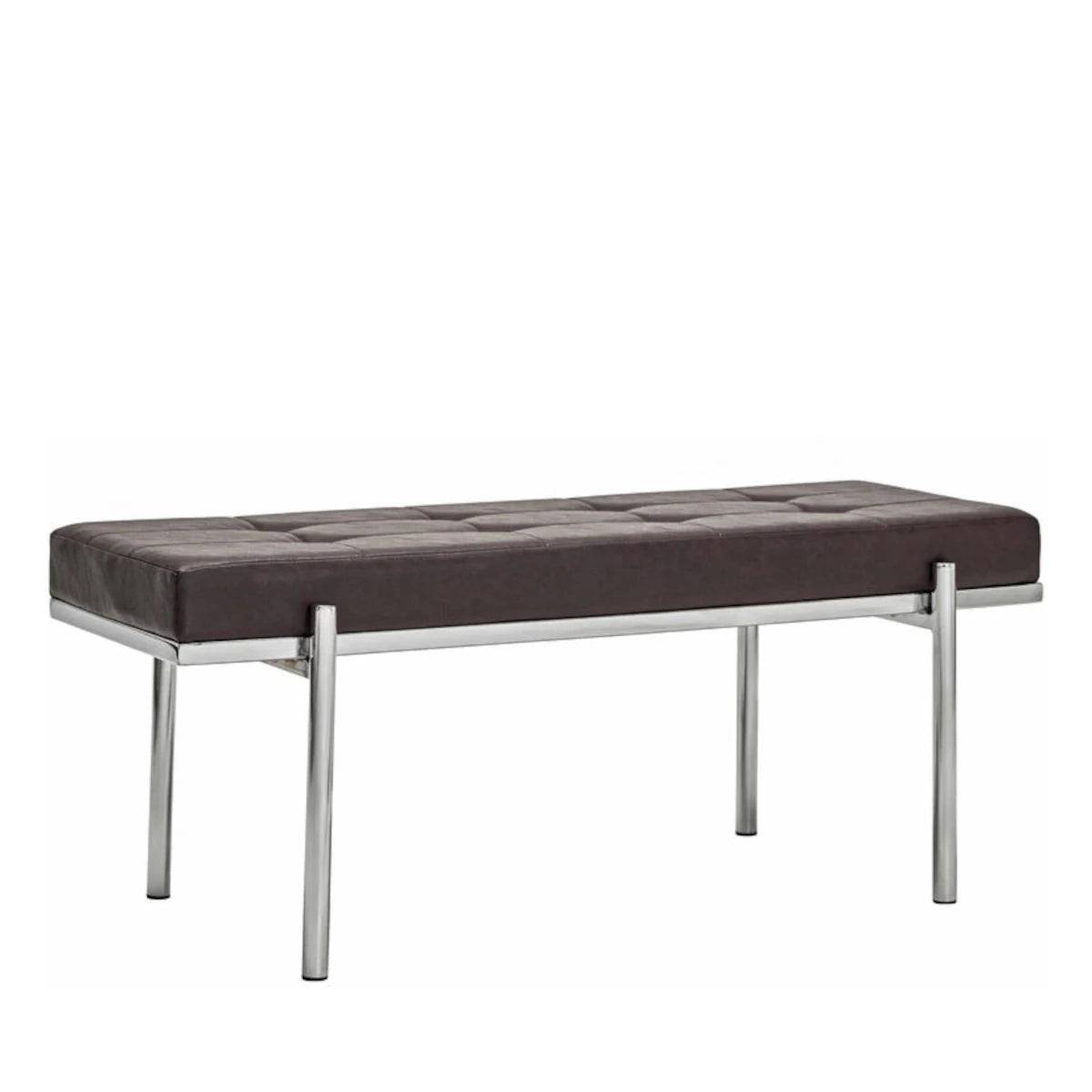 House Doctor Lao bænk - mulberry/chrome - 110