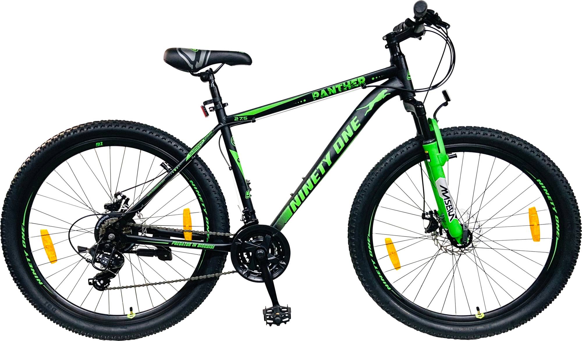 Mountainbike 27,5" Panther Stål - Grön