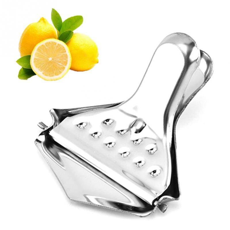 Manuell handpress citronpress i rostfritt stål frukt lime apelsin juicepress citrus klyftpressverktyg praktiska köksprylar