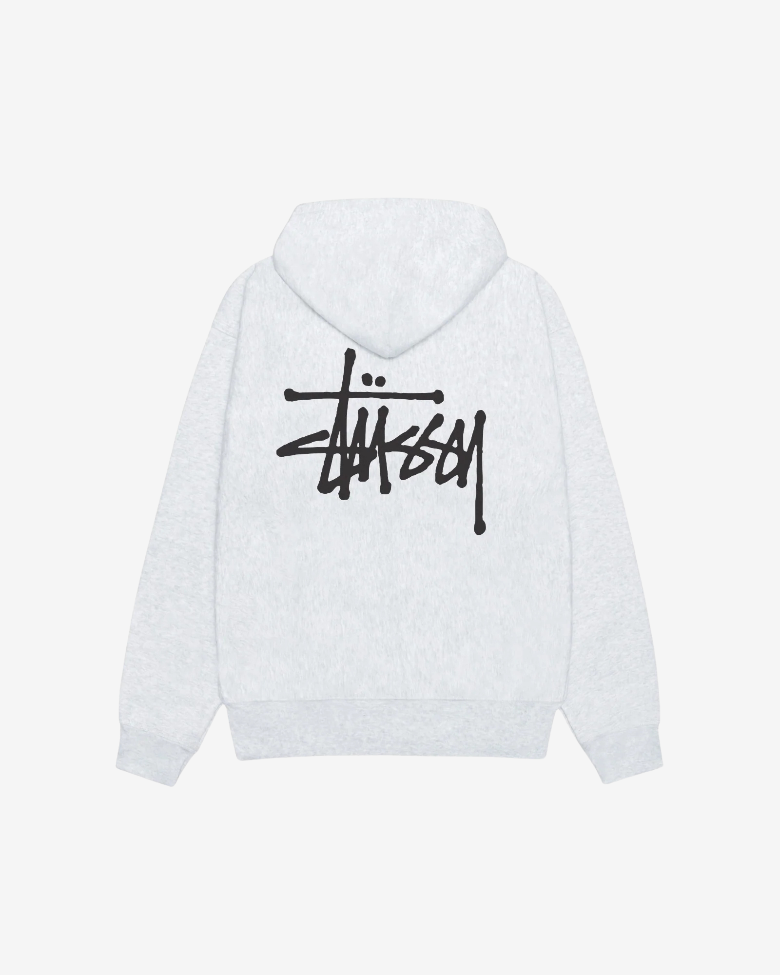 Stüssy Basic Hoodie Grå - Large (L)