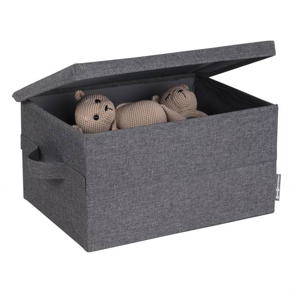 Bigso Box of Sweden - Malmø Stofkasse med låg - Medium