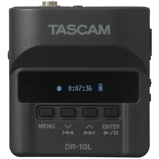 Tascam DR-10L Digital Recorder With Lavalier Microphone