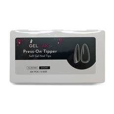 Press-On Tipper | Almond Short | Soft Gel Tips | Gelly Nail Tips