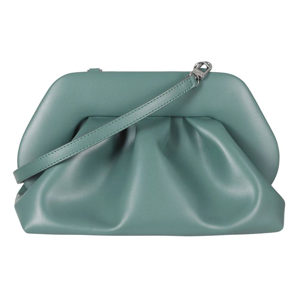 THEMOIRè Bios Medium Clutch - Tasker - Dame - Grøn - ONE SIZE - Uld