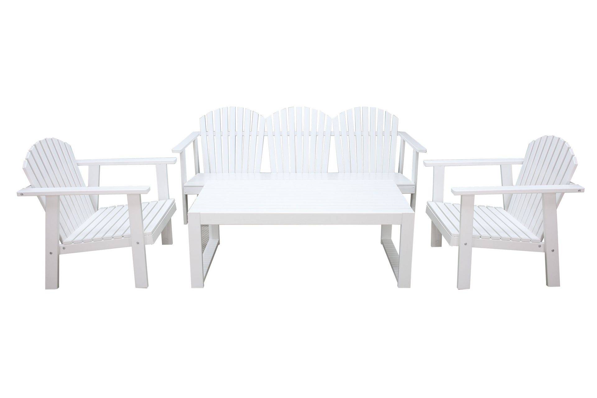 Rolston Loungeset - Vit & loungegrupp KWA