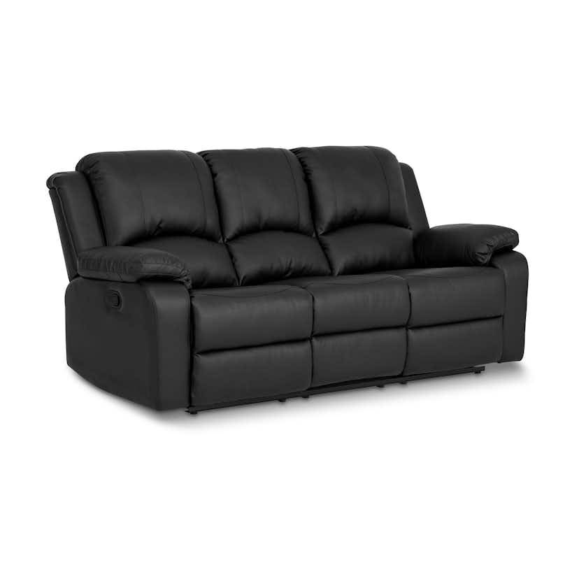 Reclinersoffa Manor House Norbo 3-sits Biosoffa i Konstläder