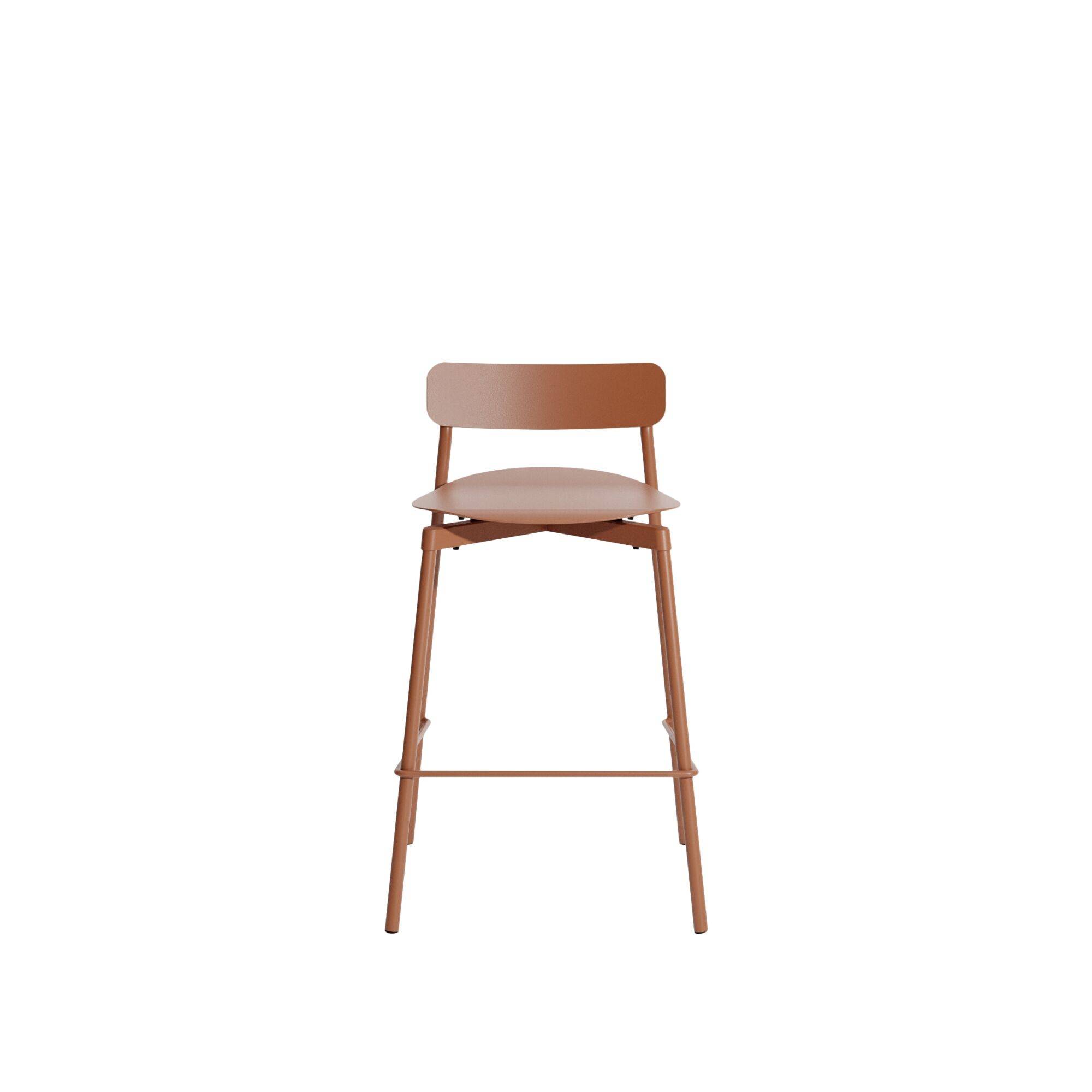Petite Friture FROMME Barstol H65 Terracotta - Terrakotta