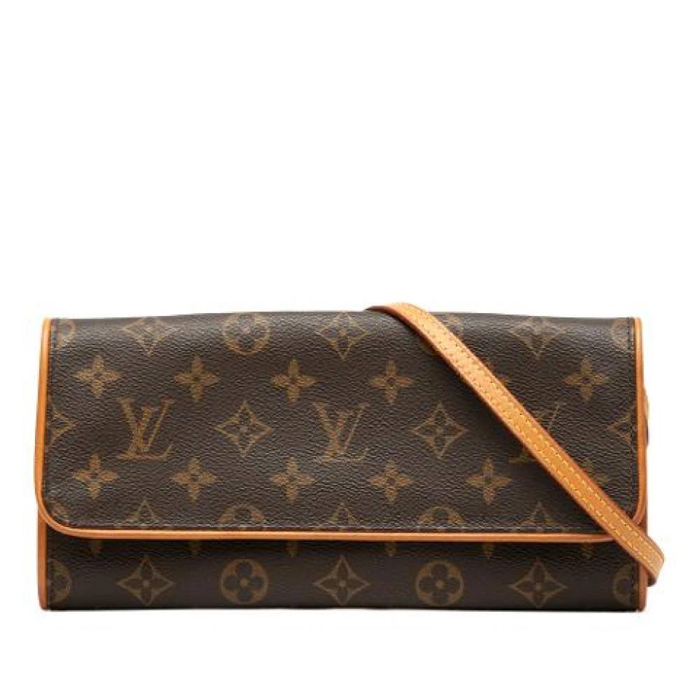 Louis Vuitton Vintage Pre-owned Pochette Twin GM - Vintage - Dame - Brun - ONE SIZE - Uld