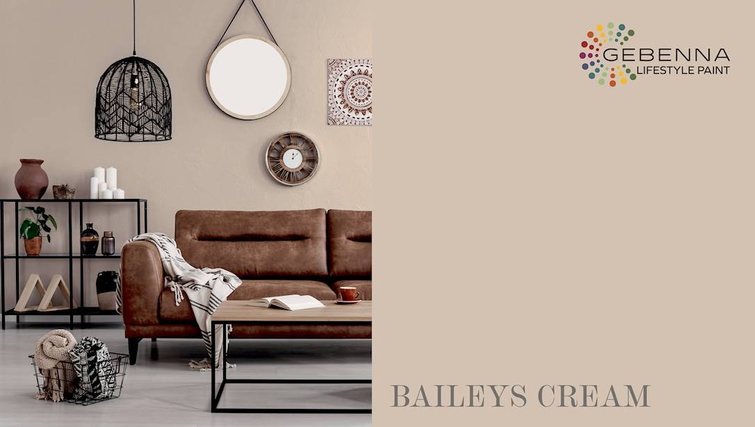 Gebenna Väggfärg: Baileys Cream 9 liter