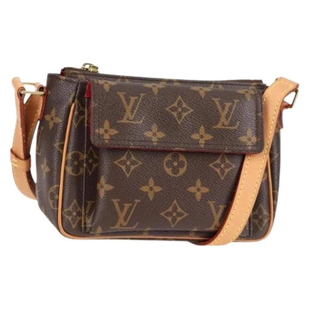 Louis Vuitton Vintage Pre-owned canvas tasker - Vintage - Dame - Brun - ONE SIZE - Uld