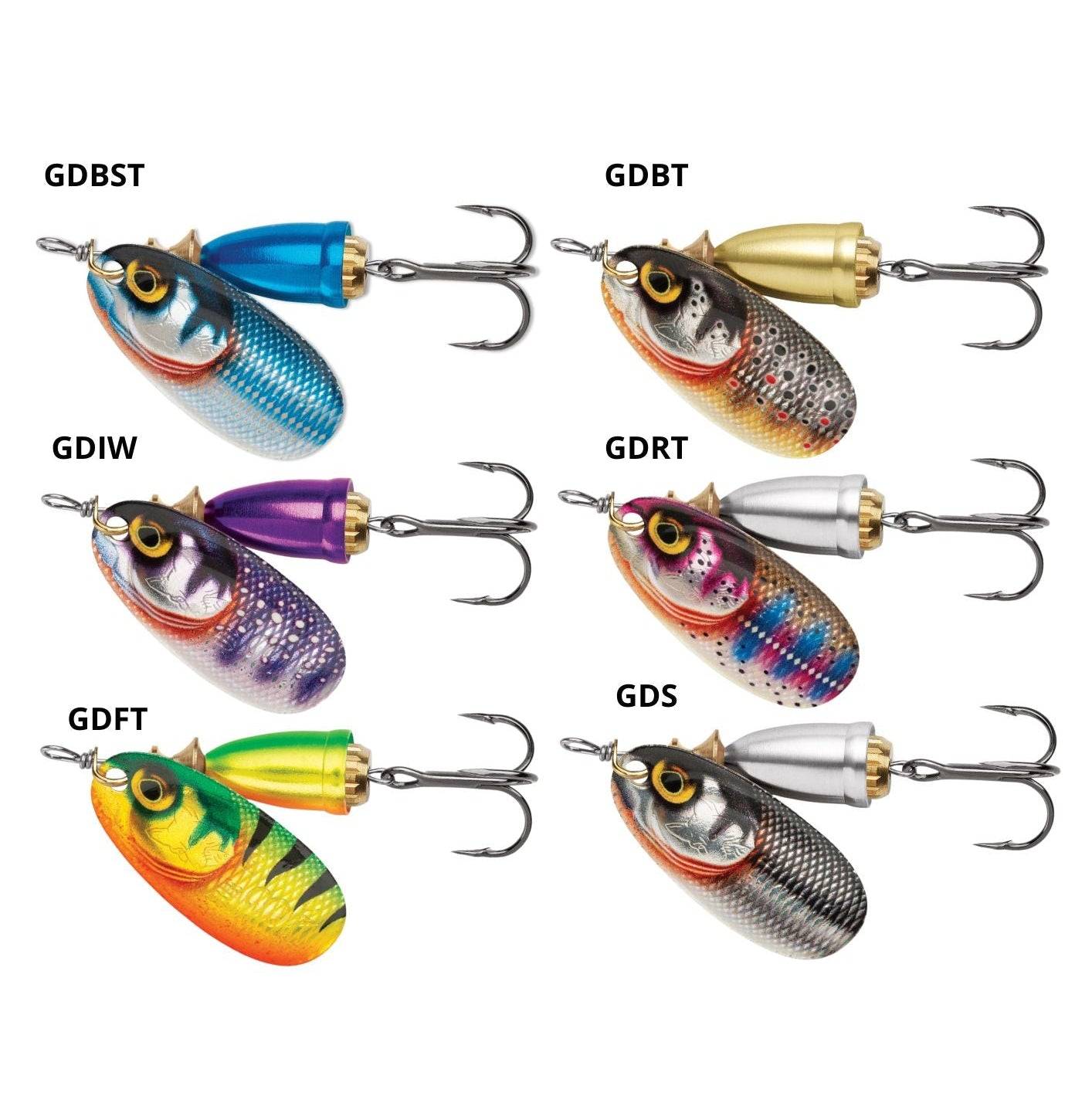 Blue Fox Gilded Classic Vibrax Spinner Str. 2 (6g)