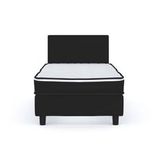 Komplett Sängpaket Billingen 90x200 cm - Svart Dubbelsäng Basic Home