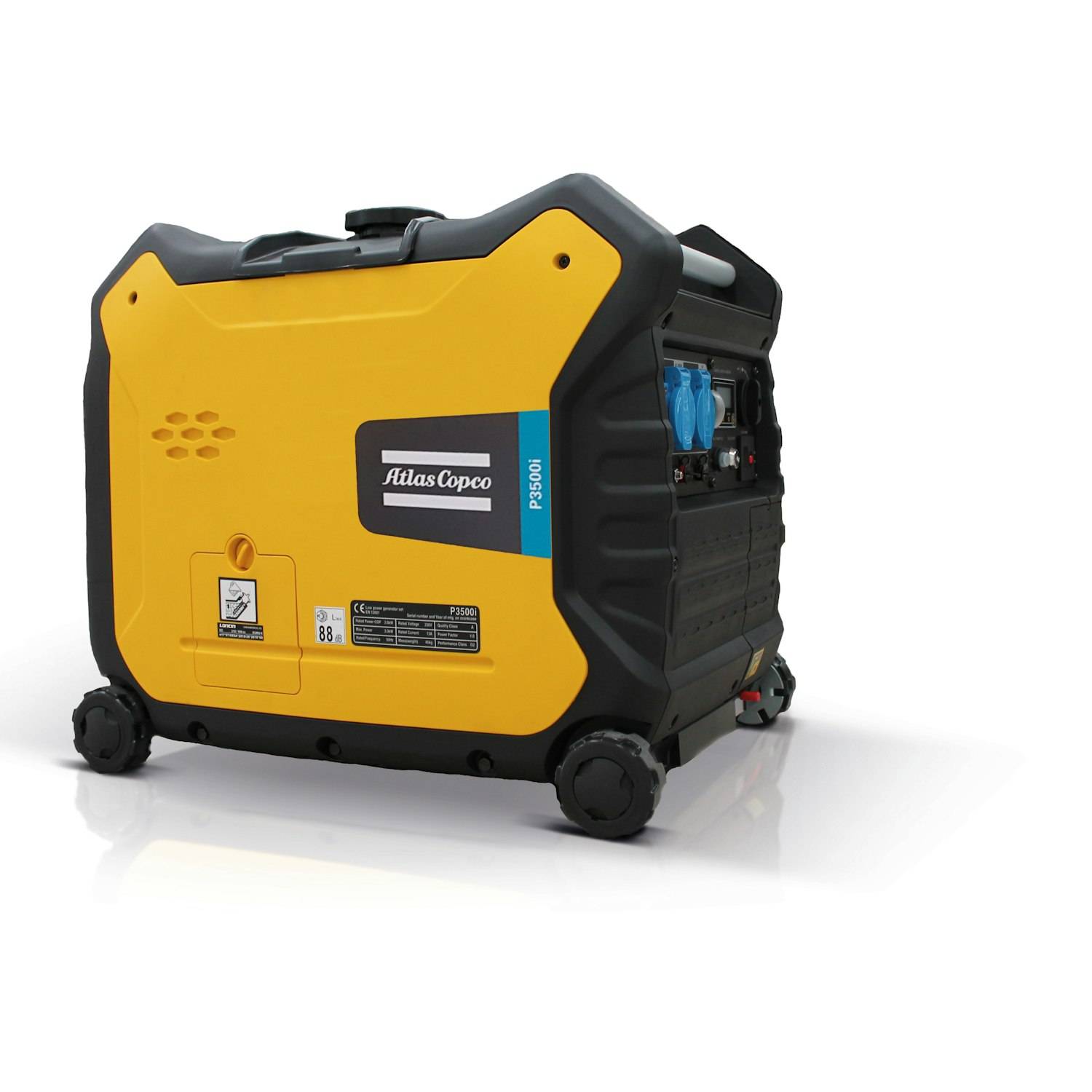 Elverk Atlas Copco P3500i Inverter 3 kVA 230 V