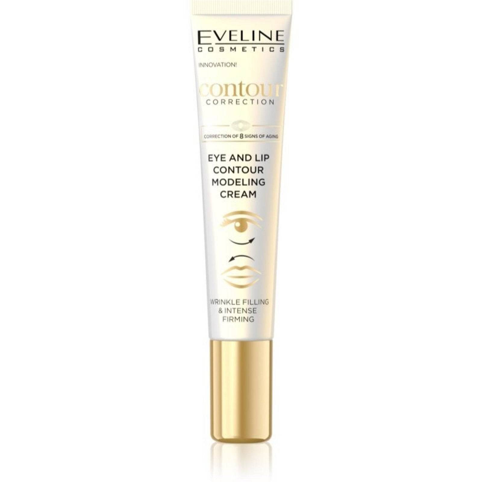 Eveline cosmetics Correzione contorno, Rassodante, Giorno e notte, Crema occhi, 20 ml