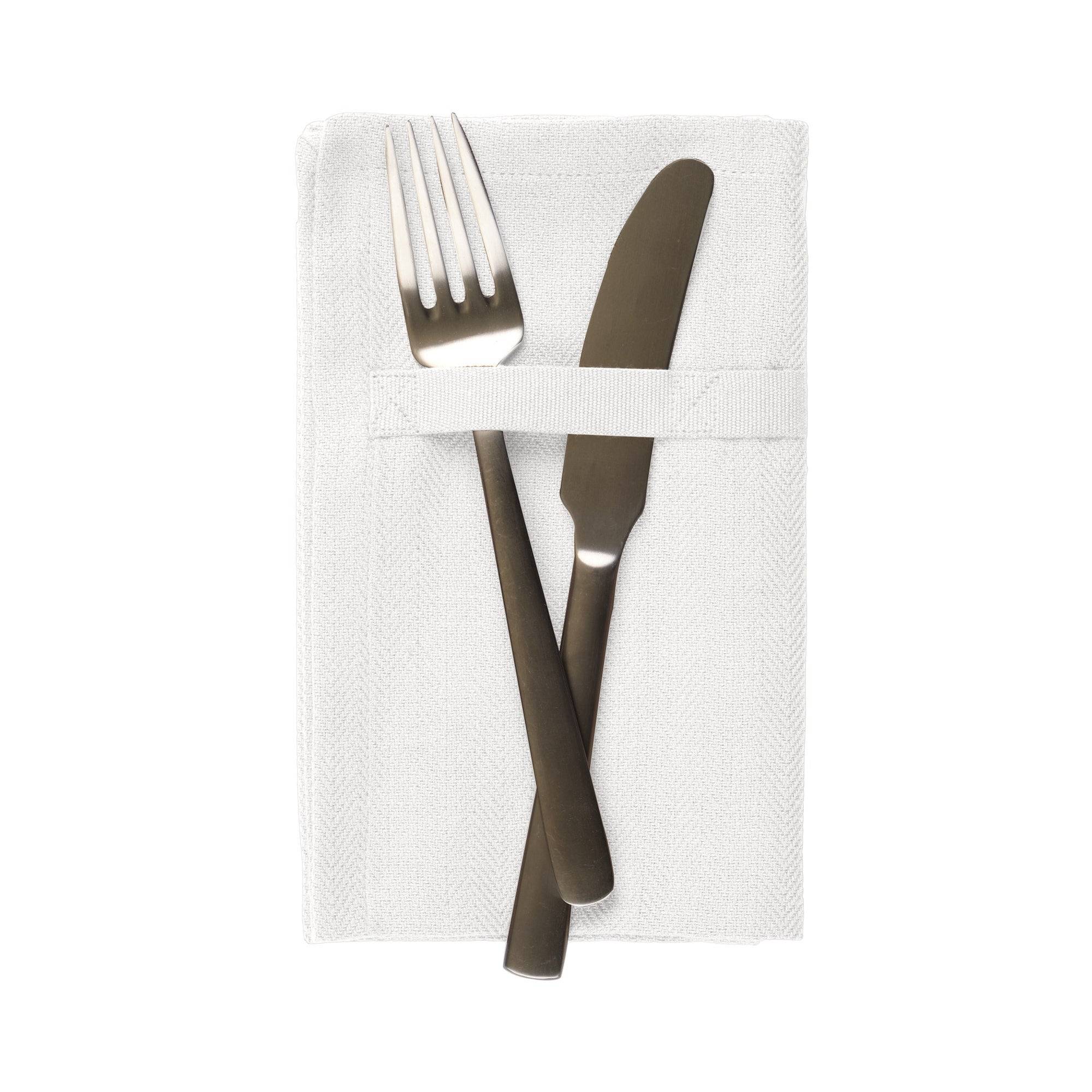 Stof middagsservietter (4 pak) - 410 Dusty mint