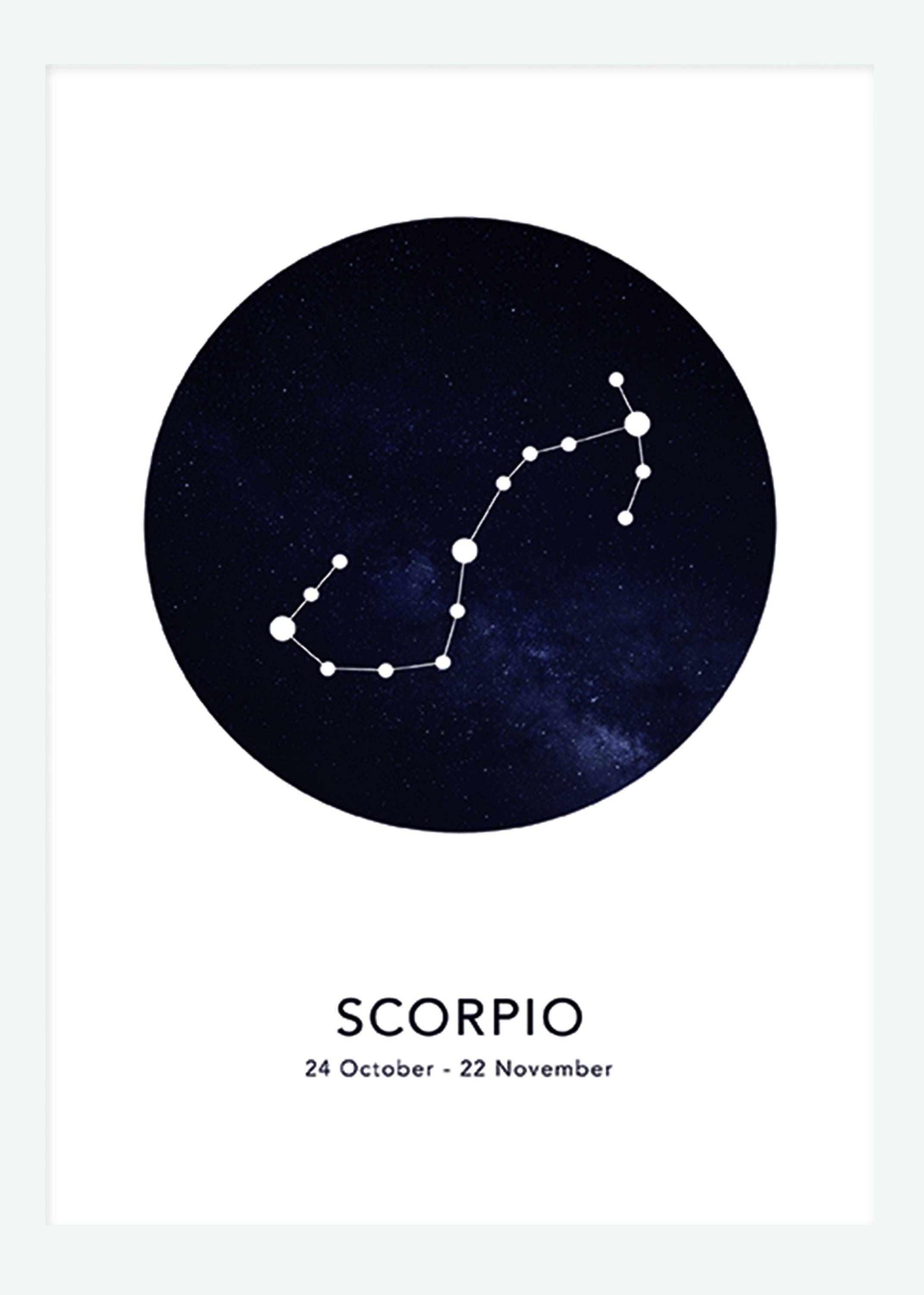 Scorpio Canvastavla (100x140 cm)