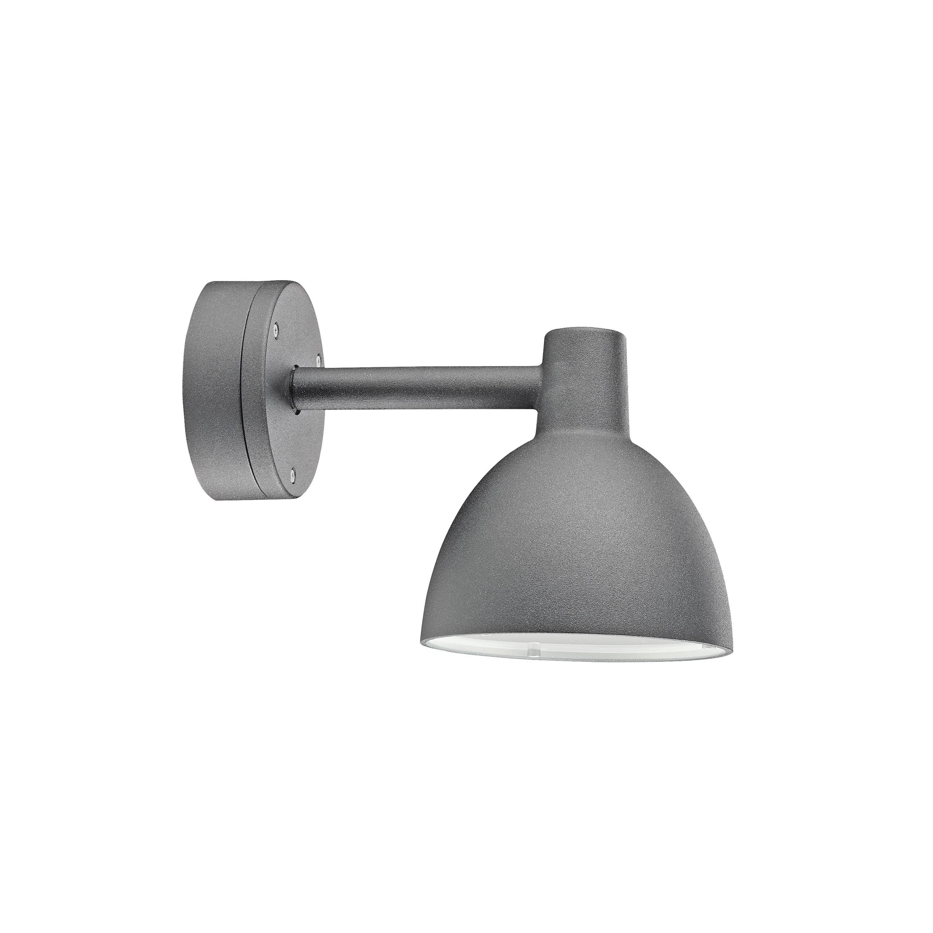 Louis Poulsen Toldbod 155 Vägglampa utebelysning aluminium