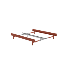 Moebe Bed Sengeramme Høj - 90-180 cm Terracotta