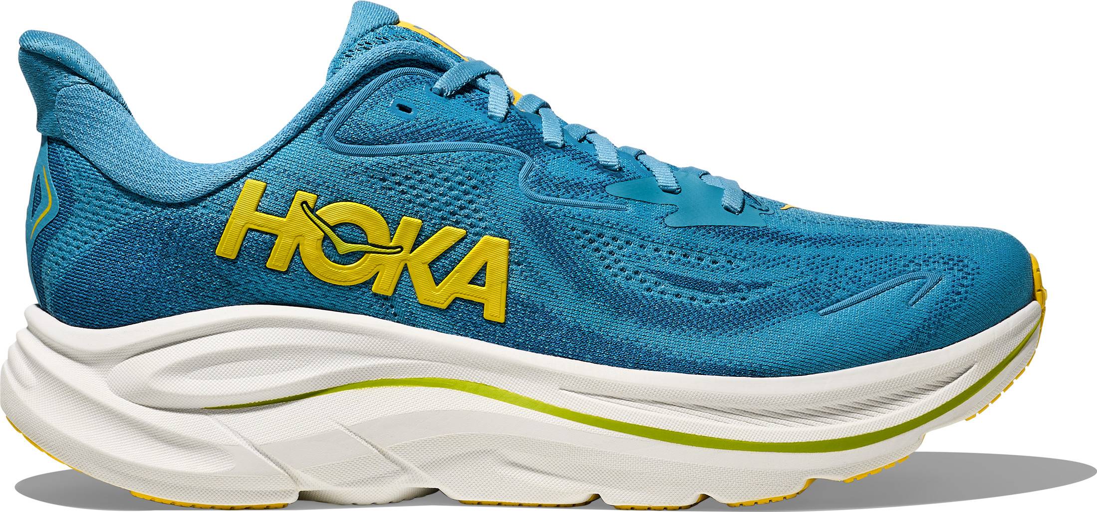 Hoka Men's Clifton 10 Alpine Blue/Foggy Night, 43 1/3