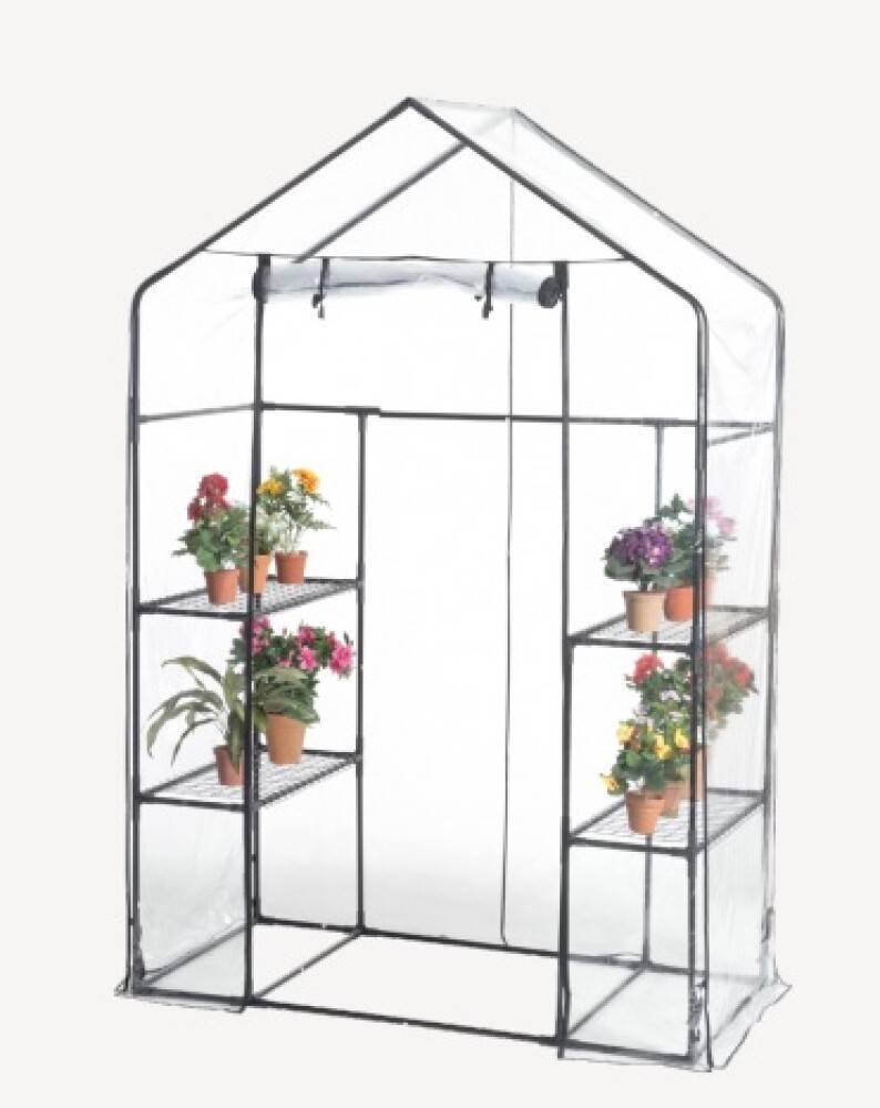 DRIVHUS HORTUS PLAST STOR 195X143X73CM