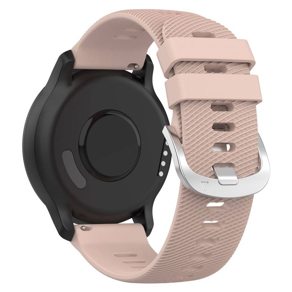 Garmin VivoMove/Venu/VivoActive/Forerunner etc. urrem i silikone - Lyserød