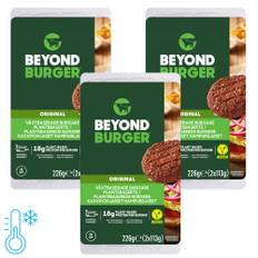 3-PAK – Beyond Meat veganske Burgerbøffer, 226g/2stk (holdbarhed – 15 dage i køleskab)