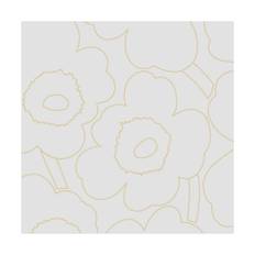 Marimekko Piirto Unikko serviet 33x33 cm 20-pak Cream Gold