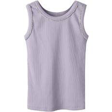 Name It Nkfjanny SL TOP Stl. 116 fepojkar - Toppar Från Magasin - Misty Lilac (116)