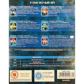 Harry Potter Years 1-6 (7 Disc Blu-Ray Set) (Blu-Ray)