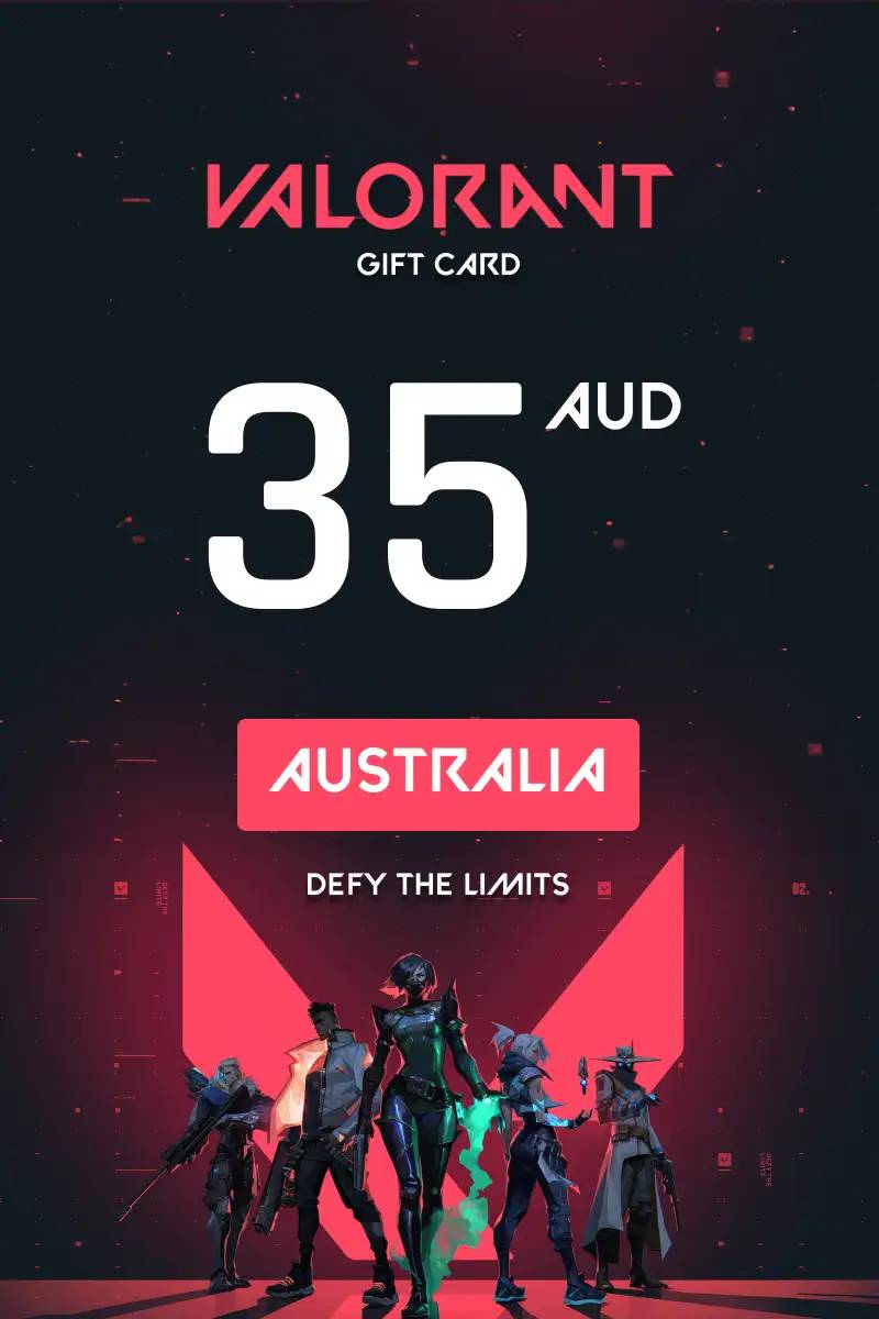 Valorant $35 AUD Gift Card (AU) - Digital Code.