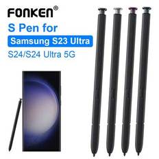 Styluspenna för Sam/Sung Galaxy S24/S23/S22 Ultra 5G mobiltelefon S Pen kapacitiv pekskärmspenna utan Bluetooth - Svart (S Pen för S22 Ultra,S Pen för S23 Ultra,S pen för S24 Ultra)