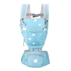 3In1 Baby Hipseat Carrier MultiFunctional Breathable Outdoor Baby Infant Kid Wrap Carrier(Light ljusblå färg