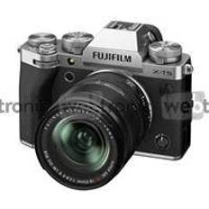 Fuji X-T5 Sølv + 18-55mm F2.8-4 R LM OIS + Gratis Batteri og UV Filter (Vinterkampagne)