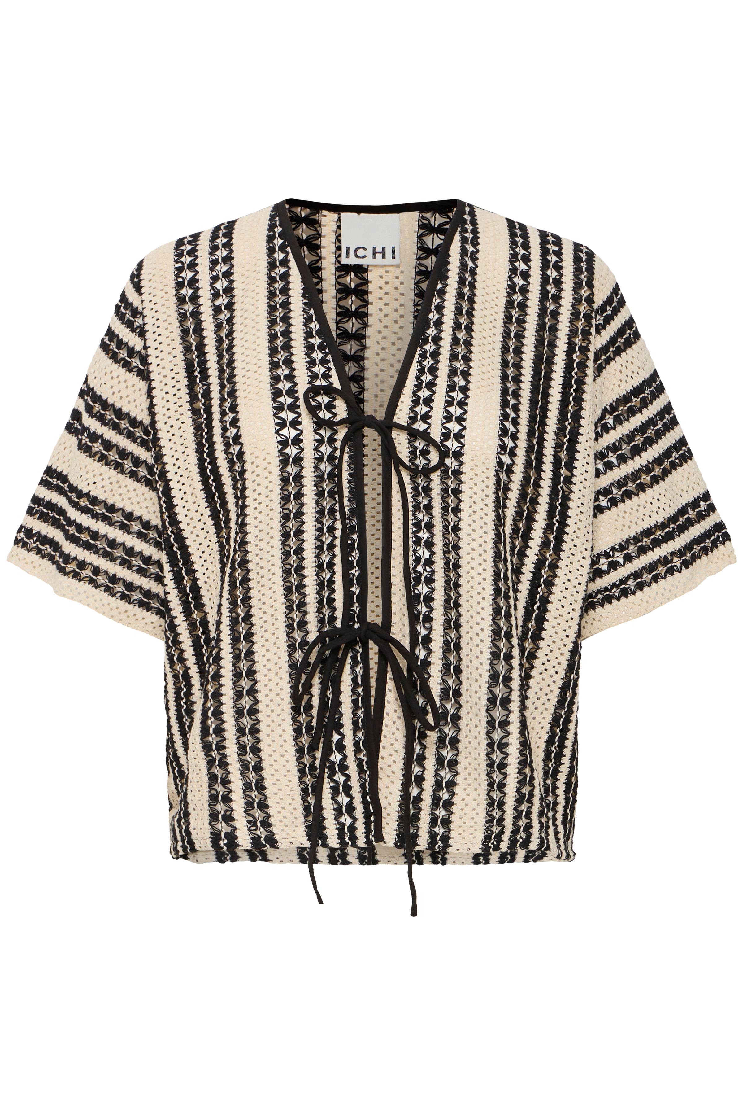 ICHI accessories IAWINNIA Kimono kort - Sort - Str XS/S - Damer
