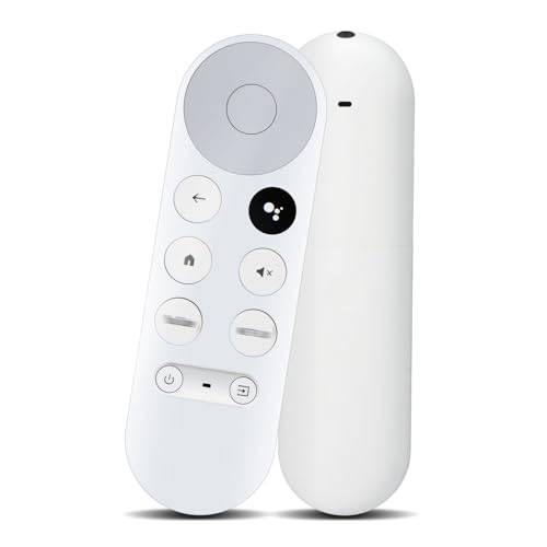 G9N9N ersättning fjärrkontroll för Google Chromecast TV 4K Snow Bluetooth röstfjärrkontroll kompatibel med Google GA01409-US, GA01919-US, GA01920-US, GA01923-US, GA02463-US, GA02464-US