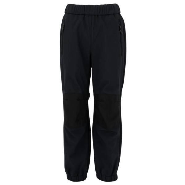 ZIG ZAG Kid's Ludo Softshell Pants W-Pro 8000 Softshellbyxa Barn Storlek 110/116 - 5 Years Färg svart